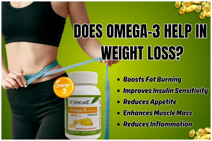 does omega-3 capsules help in weight loss