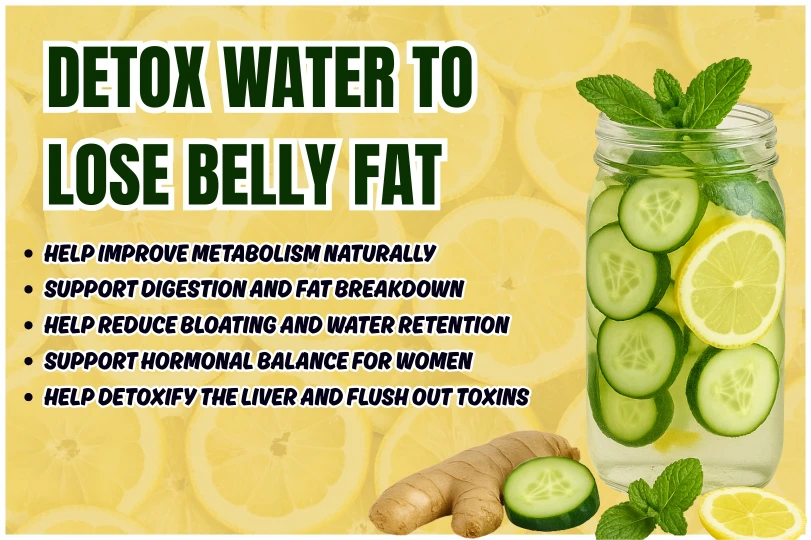 detox water to lose belly fat