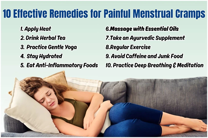 effective remedies for painful menstrual cramps