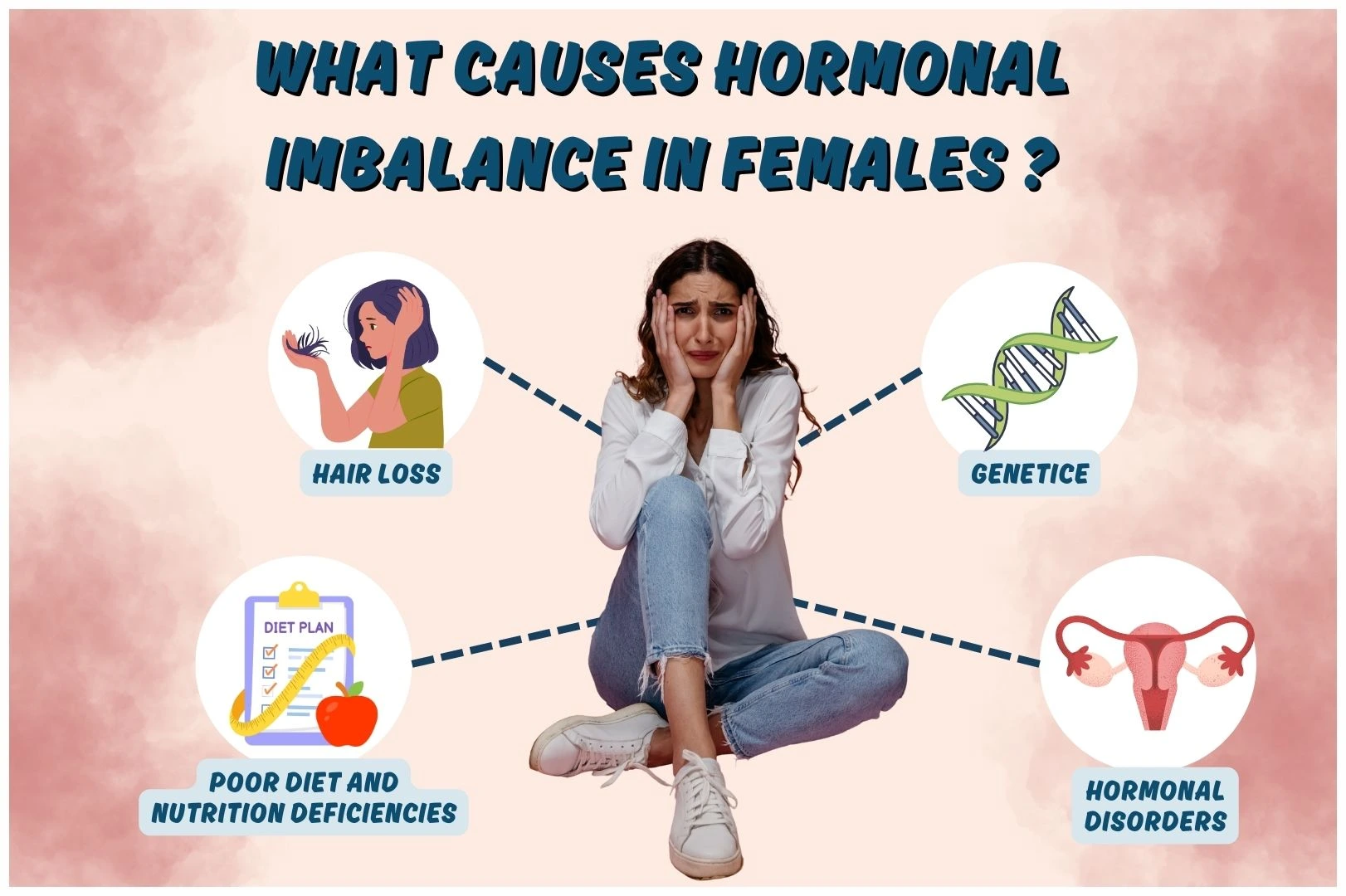 what causes hormonal imbalance in females?