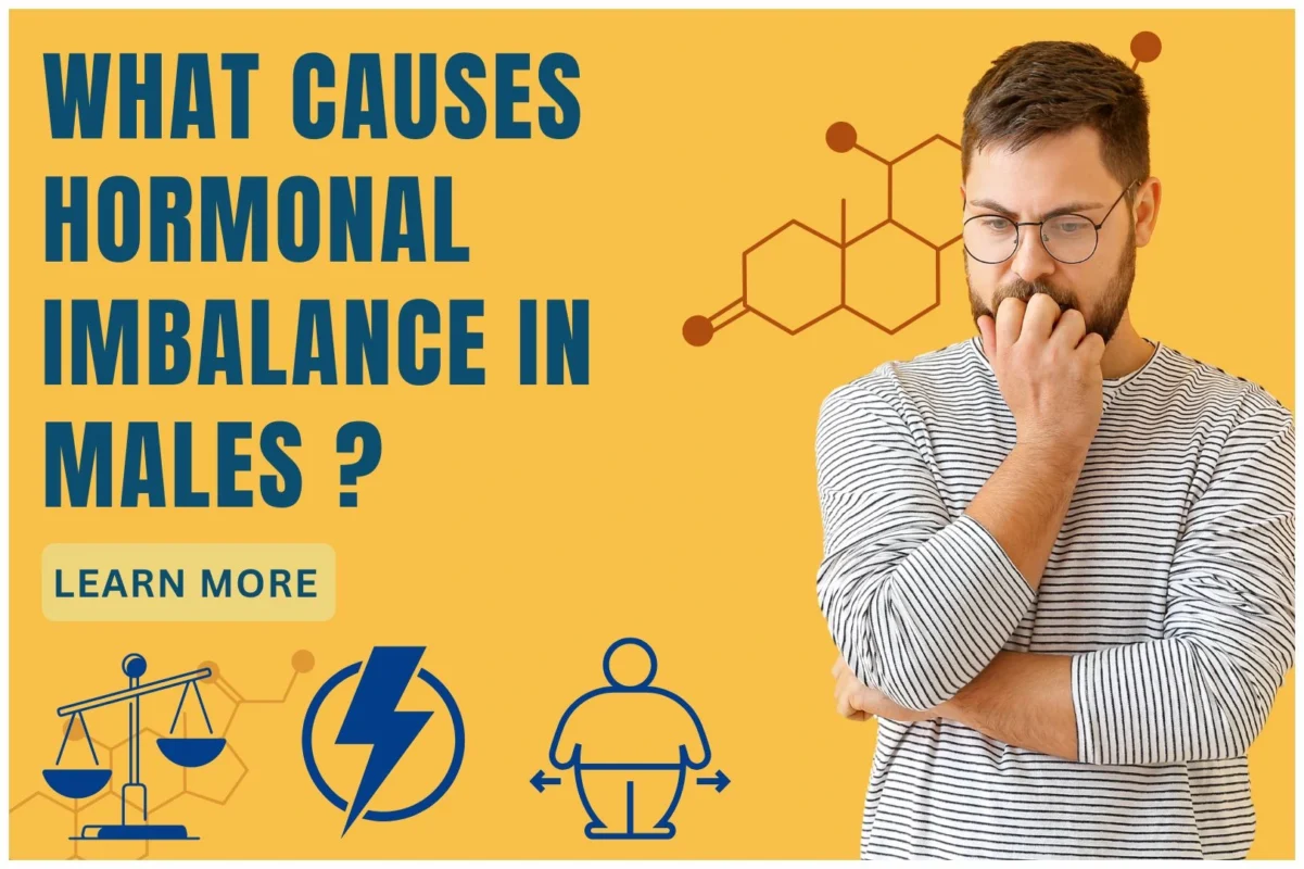 what causes hormonal imbalance in males by unicare remedies