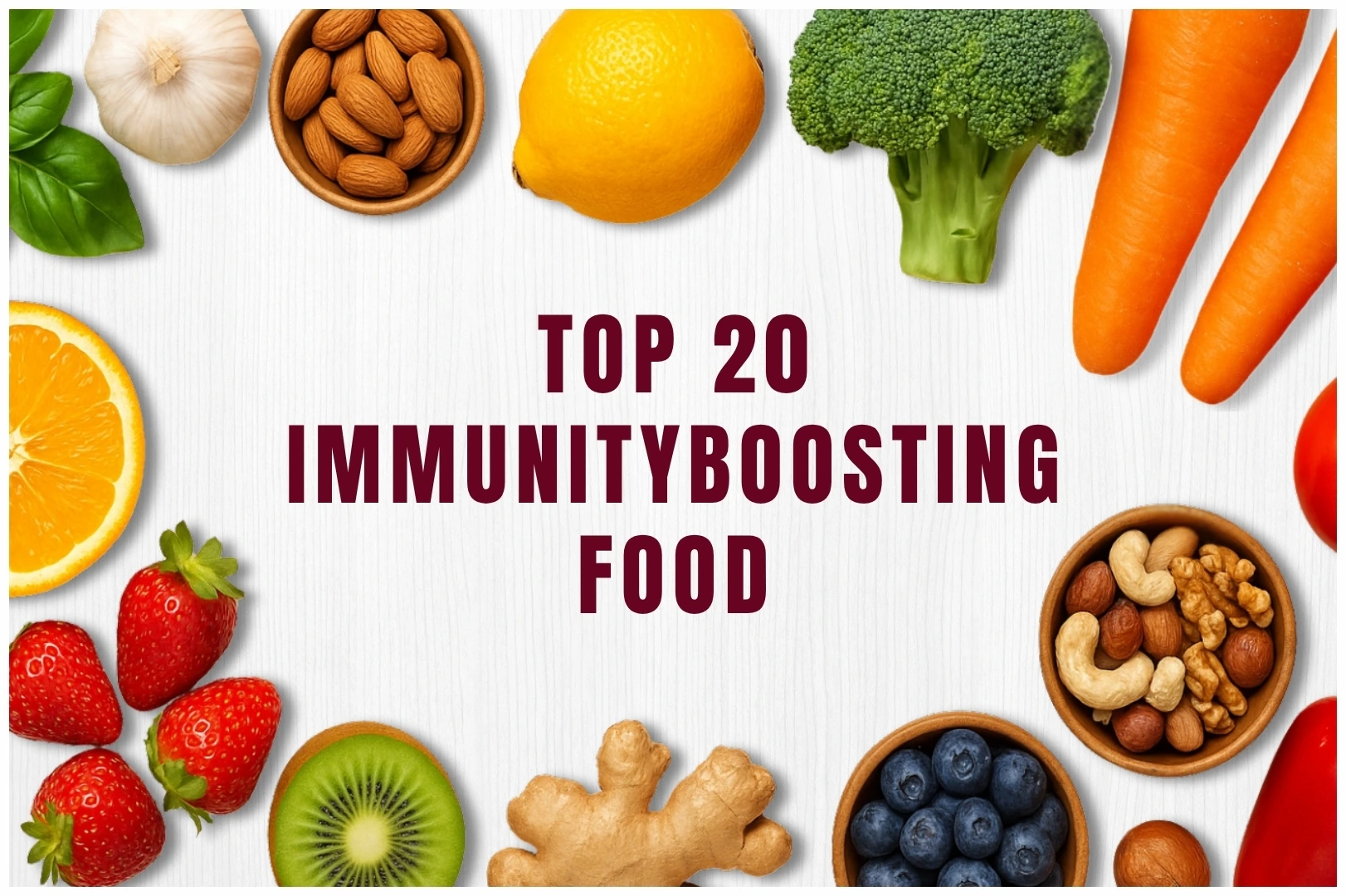 top 20 immunity boosting food