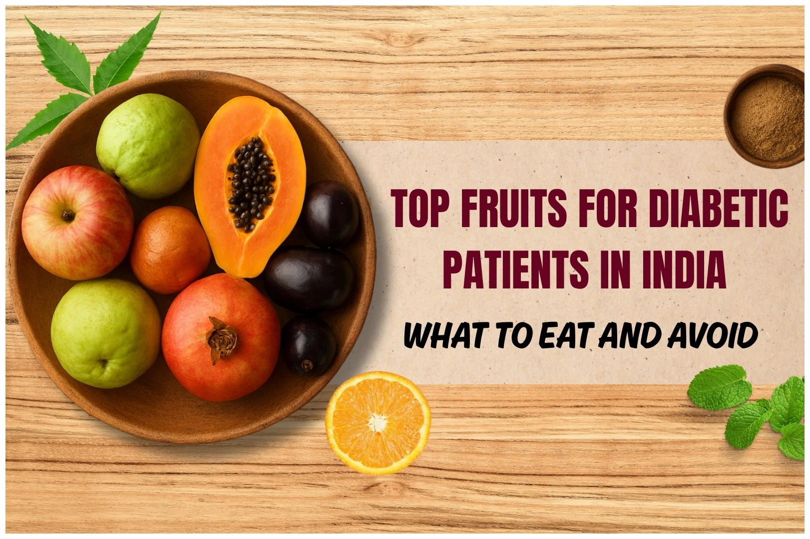 top fruits for diabetic patients in india