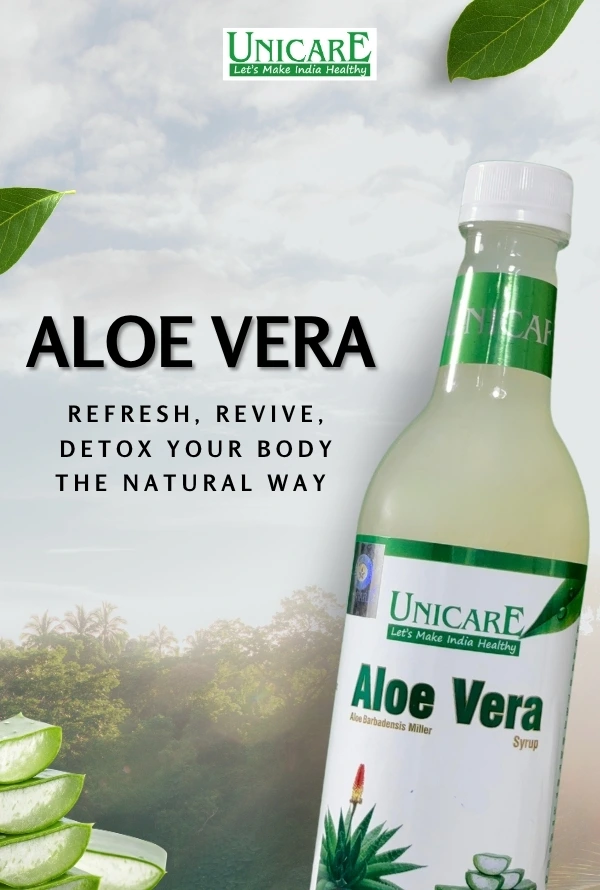 pure aloe vera juice from uicare remedies for constipation and acidity relief